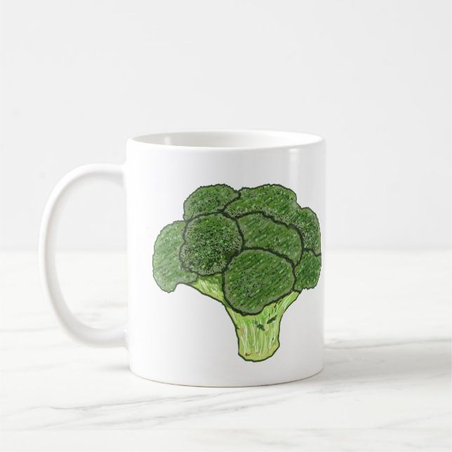 Caneca De Café Broccoli (Esquerda)