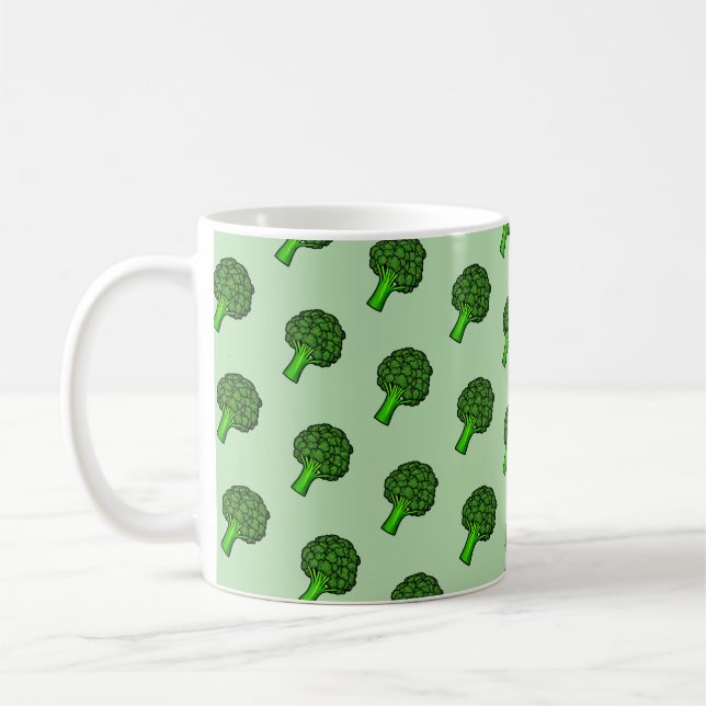 Caneca De Café Brócolis (Esquerda)