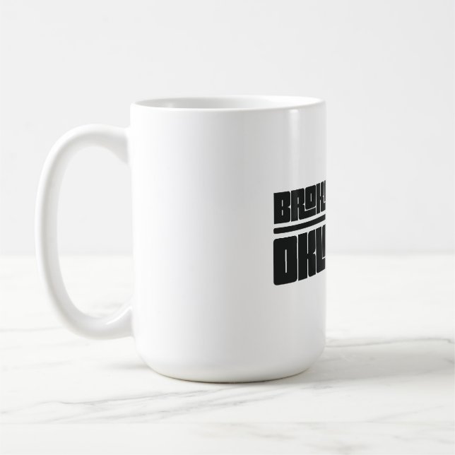 Caneca De Café Broken Arrow - Oklahoma (Esquerda)