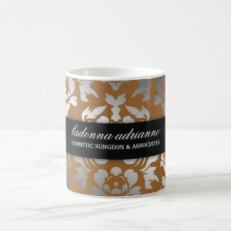 Caneca De Café Bronze do damasco de 311 Ladonna