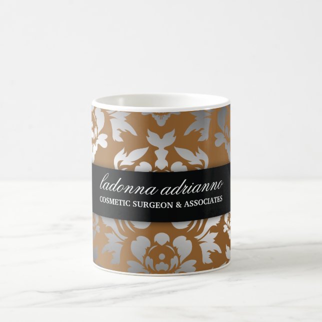 Caneca De Café Bronze do damasco de 311 Ladonna (Centro)