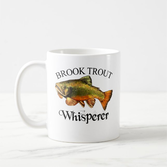 Caneca De Café Brook Trout Whisperer Light (Esquerda)
