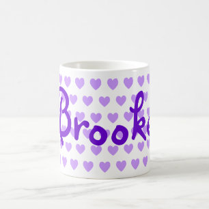 Caneca De Café Brooke no roxo