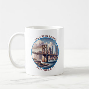 Caneca De Café Brooklyn Bridge Nova Iorque