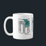 Caneca De Café Brooklyn Bridge NYC Natal Hanukkah Holiday<br><div class="desc">Mug apresenta uma ilustração original de um marco clássico da NYC, a ponte do Brooklyn, "vestida" para as férias! Esta ilustração Chanukah também está disponível em outros produtos. Não vê o que está procurando? Precisa de ajuda para a personalização? Entre em contato com Rebecca para ter algo projetado só para...</div>