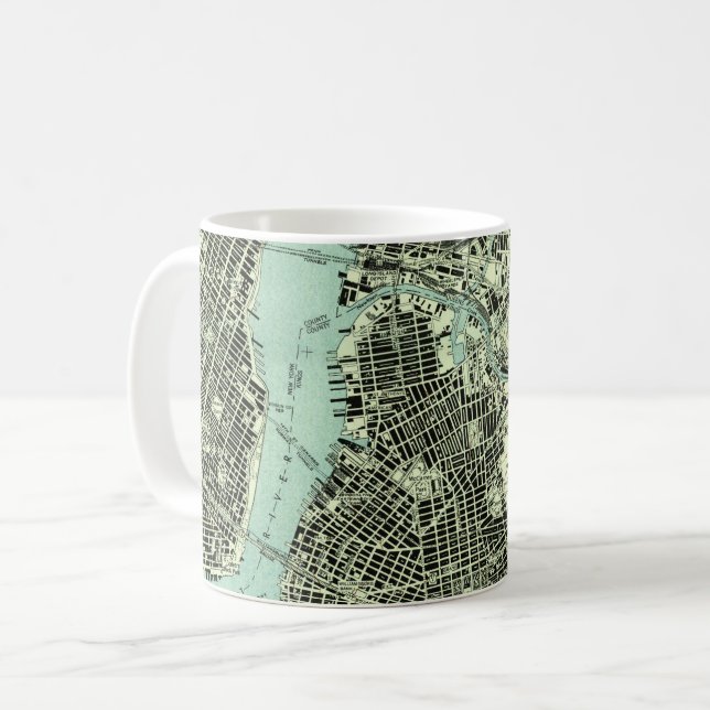 Caneca De Café Brooklyn Coffee Mug (Frente Esquerda)