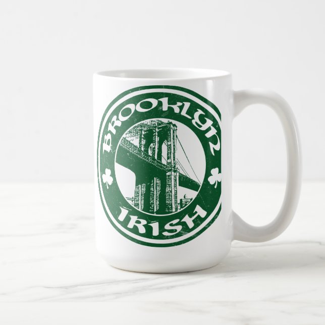 Caneca De Café Brooklyn Irlandês (Direita)