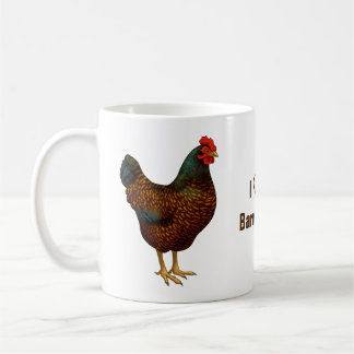 Caneca De Café Brown Barnevelder Hen Chicken