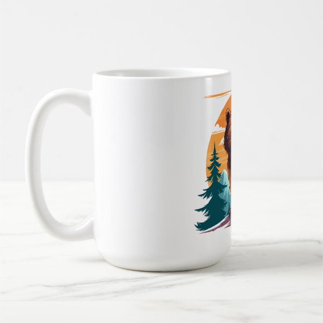 Caneca De Café Brown bear (Esquerda)