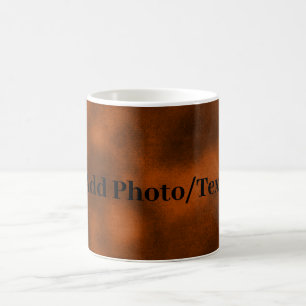 Caneca De Café Brown Velvet Personalizado Adicione sua Foto ou Te