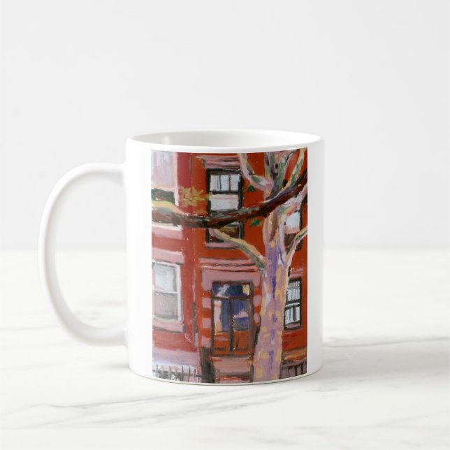 Caneca De Café Brownstone Brooklyn, Brownstone Brooklyn (Esquerda)