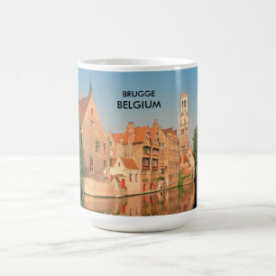CANECA DE CAFÉ BRUGES, BÉLGICA
