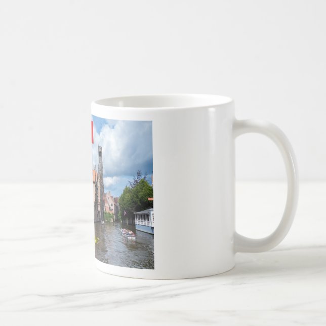 Caneca De Café Bruges medieval - pro foto (Direita)