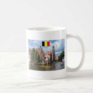 Caneca De Café Brugge medieval - Foto Pro