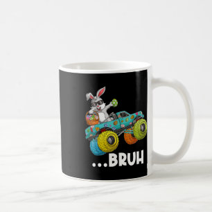Caneca De Café Bruh Dabbing Bunny Felz pascoa Monster Truck Love