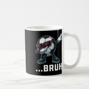 Caneca De Café Bruh Dabbing Futebol Byll Engraçado Rapazes Homens