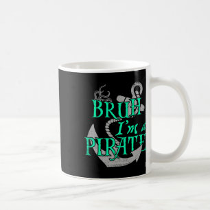 Caneca De Café Bruh, eu sou uma fantasia de esqueleto de Dia de a