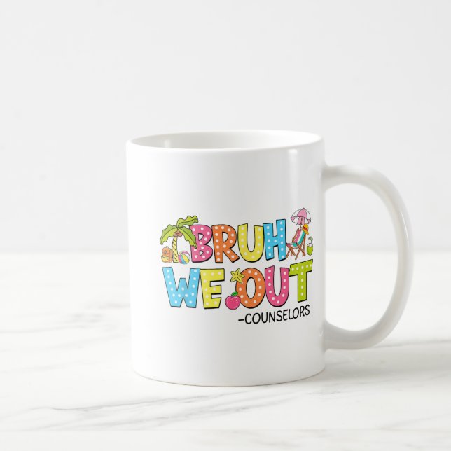 Caneca De Café Bruh, Fomos Conselheiros No Dia Passado Da Escola (Direita)