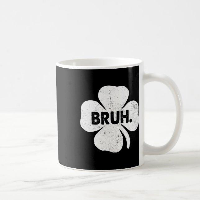 Caneca De Café Bruh Meme Engraçado Dizendo "Bro Adolescente Menin (Direita)