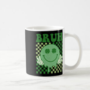 Caneca De Café Bruh Smile Face Groovy Rua.
