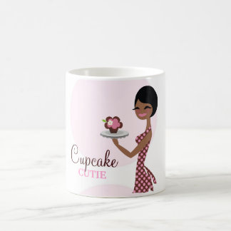 Caneca De Café Brunette de Cutie do cupcake de 311 Carmella