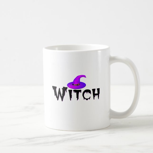 Caneca De Café Bruxa (Direita)