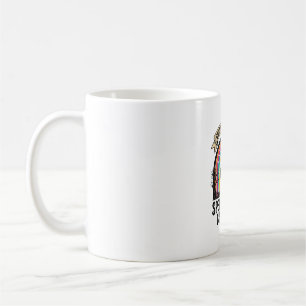Caneca De Café Bruxa Contadora Design Retro de Contabilidade de H