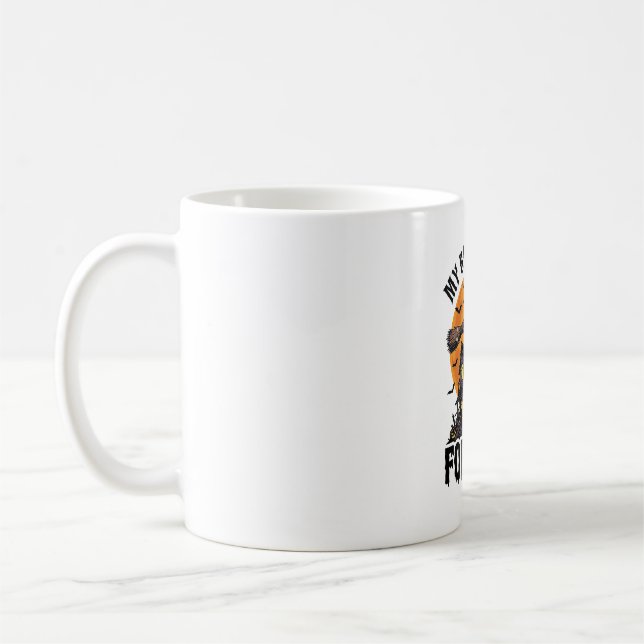 Caneca De Café Bruxa da Equipe de Capataz de Vassoura Quebrada De (Esquerda)