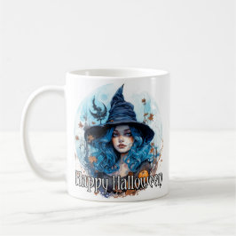 Caneca De Café Bruxa de Outono | Feliz Halloween