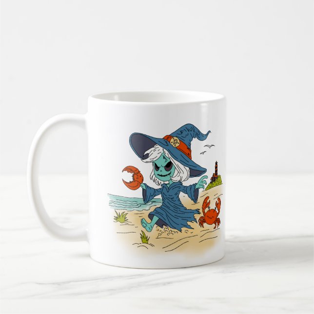 Caneca De Café Bruxa de Verão (Esquerda)