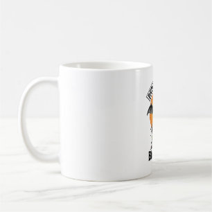 Caneca De Café Bruxa Divertida de Halloween Vassoura Quebrou Cava