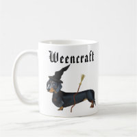 Bruxa do Dachshund de Weencraft engraçada
