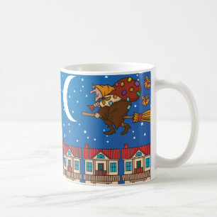 Caneca De Café bruxa do xmas Befana
