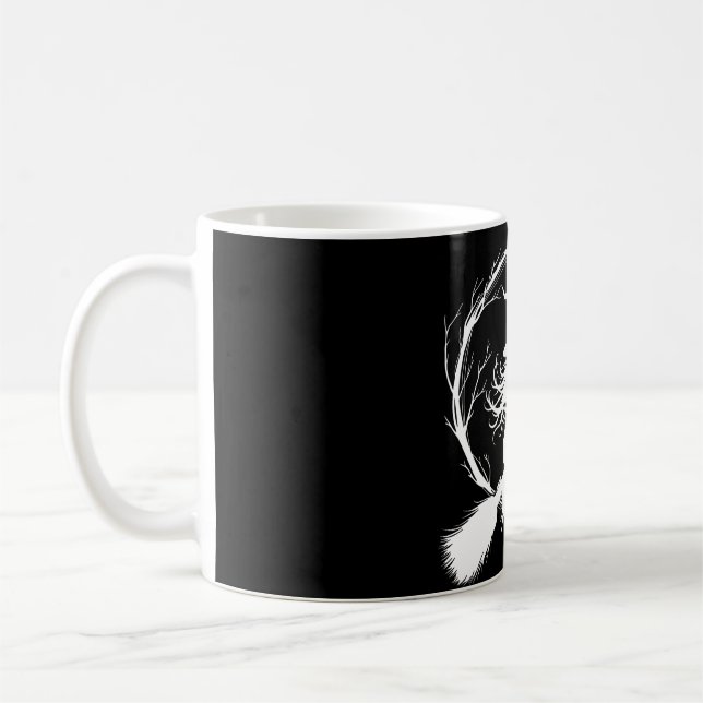 Caneca De Café Bruxa em Voo Mug (Esquerda)