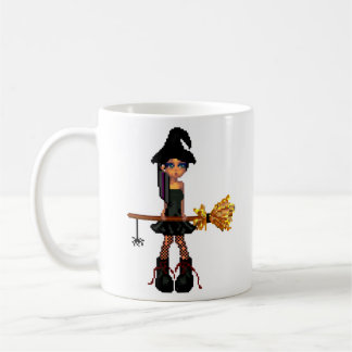 Caneca De Café Bruxa pequena