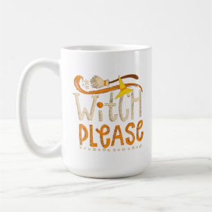 Caneca De Café bruxa, por favor