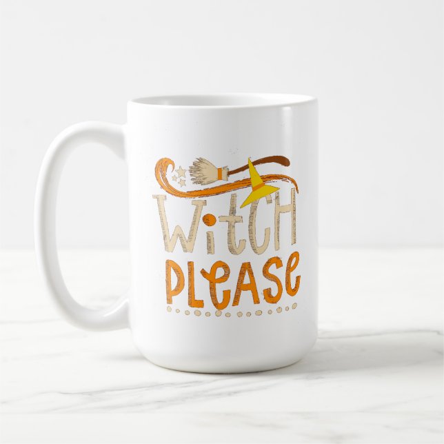 Caneca De Café bruxa, por favor (Esquerda)