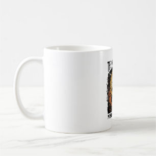 Caneca De Café Bruxa Vintage Halloween Travessuras ao Luar Gráfic