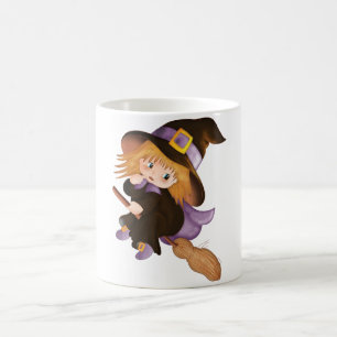 Caneca De Café Bruxa Voadora