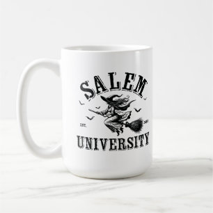 Caneca De Café Bruxa Voadora da Universidade Salem
