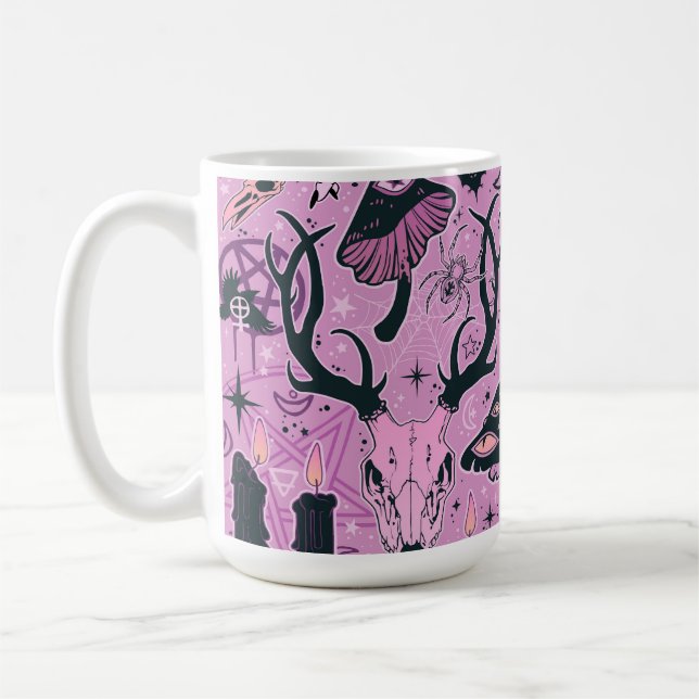 Caneca De Café Bruxaria Suave (Esquerda)