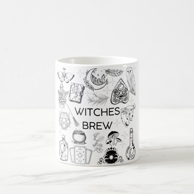 Caneca De Café Bruxas Brew  (Centro)