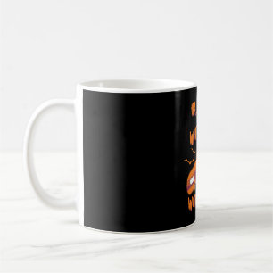 Caneca De Café Bruxas com Hitches acampando o Halloween
