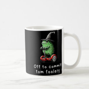 Caneca De Café Bruxo Sapo Caprichoso Vai Praticar Tolices Fr