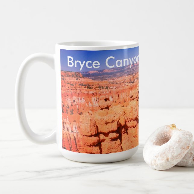 Caneca De Café Bryce Canyon Landscape (Utah) (Com Donut)