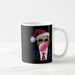 Caneca De Café Bubblegum Trump Soprando Bolha Goma Pia de Natal