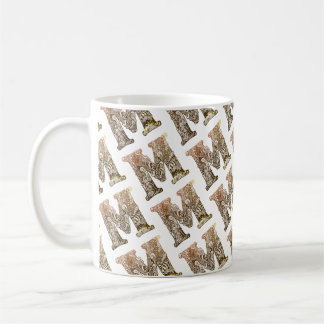 Caneca De Café Buchstabe "M"