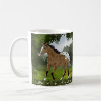 Buckskin Appaloosa Horse