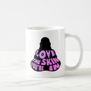 Caneca De Café Buda Amor Roxo