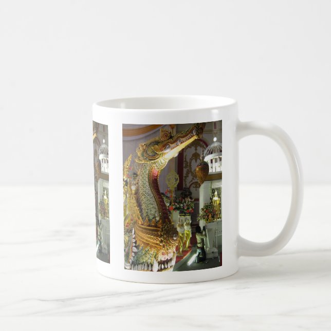 Caneca De Café Buda Islam... muçulmano tailandês (Direita)